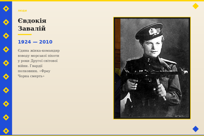 Видатні українки, які жили з метою і змінювали світ - Євдокія Завалій
